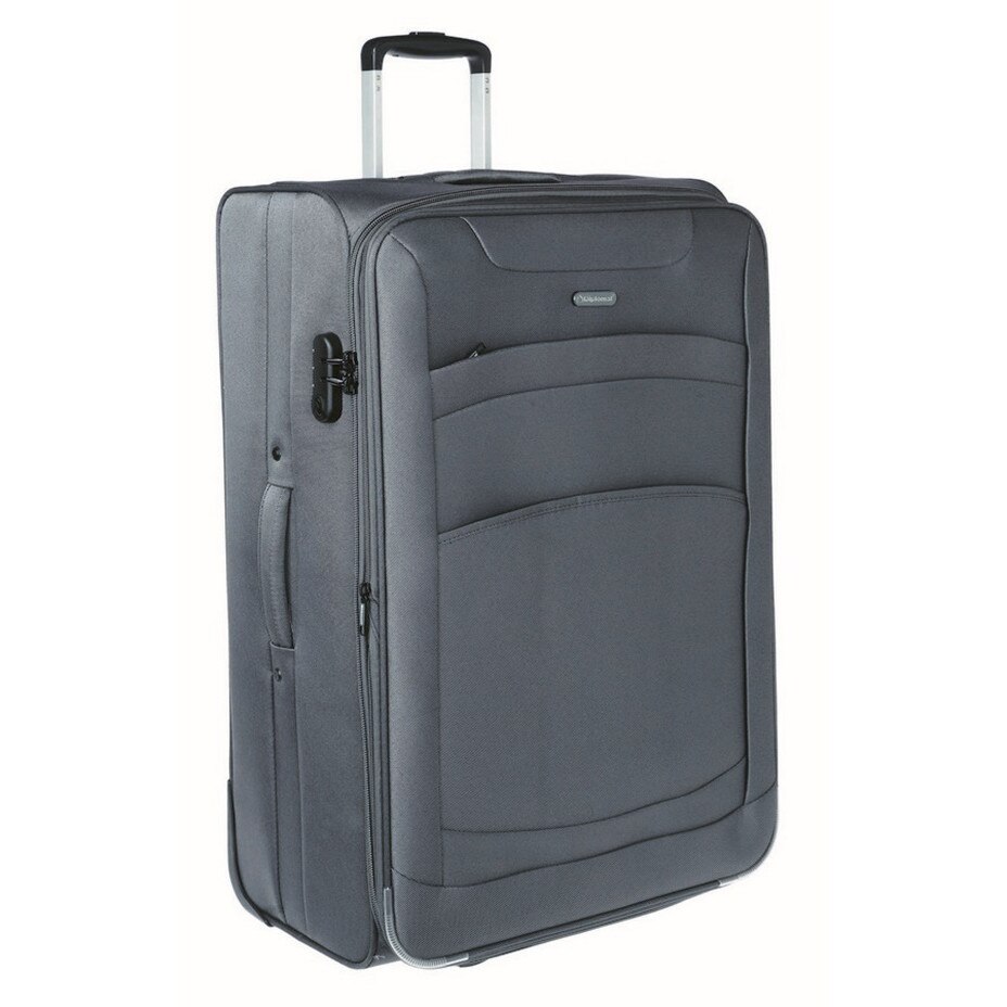 Troler Mare Extensibil, Diplomat, ZC 6018 - 75 cm, Gri