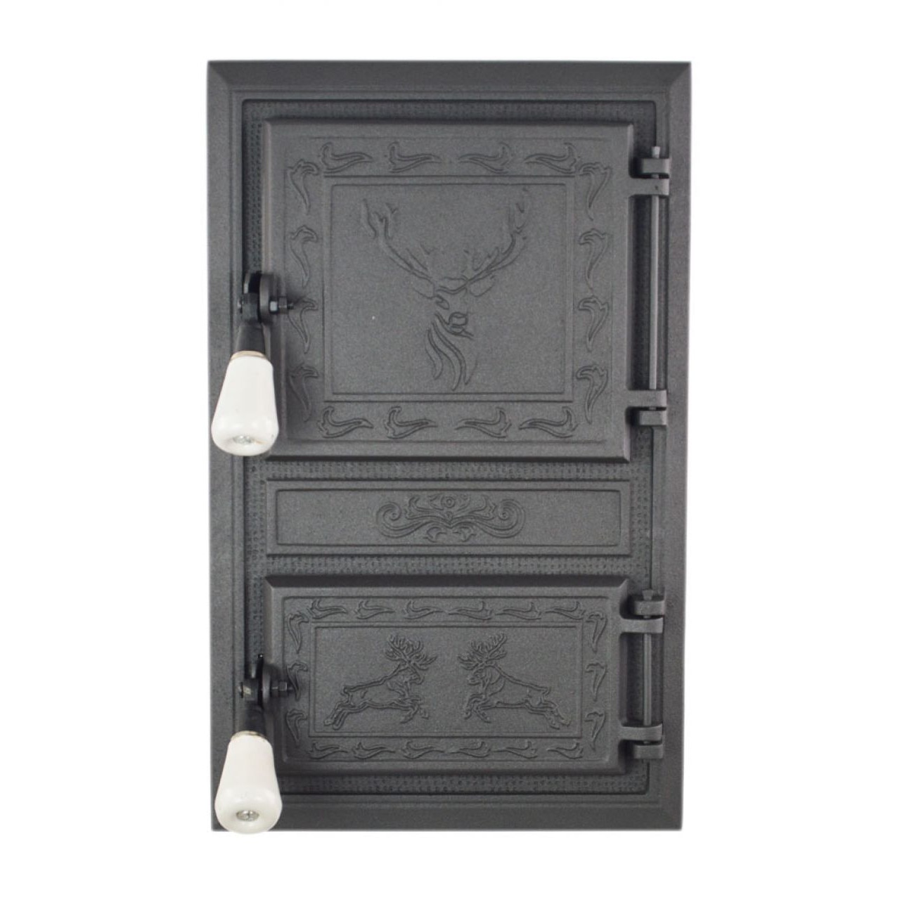 Usa soba, monobloc, dreapta Cerbi Negru