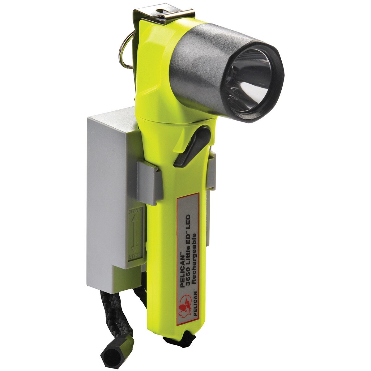 Lanterna profesionala Peli 3660Z1 Little Ed™ Right Angle, reincarcabila, certificata ATEX Z1