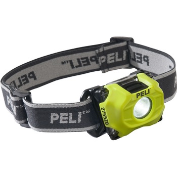 Lanterna profesionala frontala Peli 2755Z0 ATEX Z0, cu 3 leduri si 3 baterii AAA Lanterna profesionala frontala Peli 2755Z0 ATEX Z0, cu 3 leduri si 3 baterii AAA