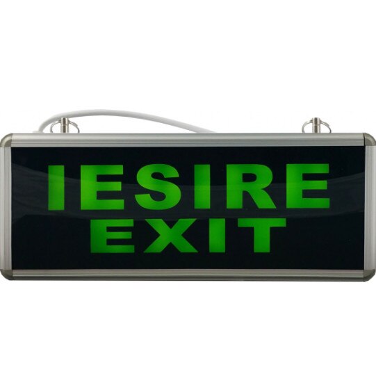 Lampa Emergenta,Led,Exit Iesire,culoare verde,Raulconstruct