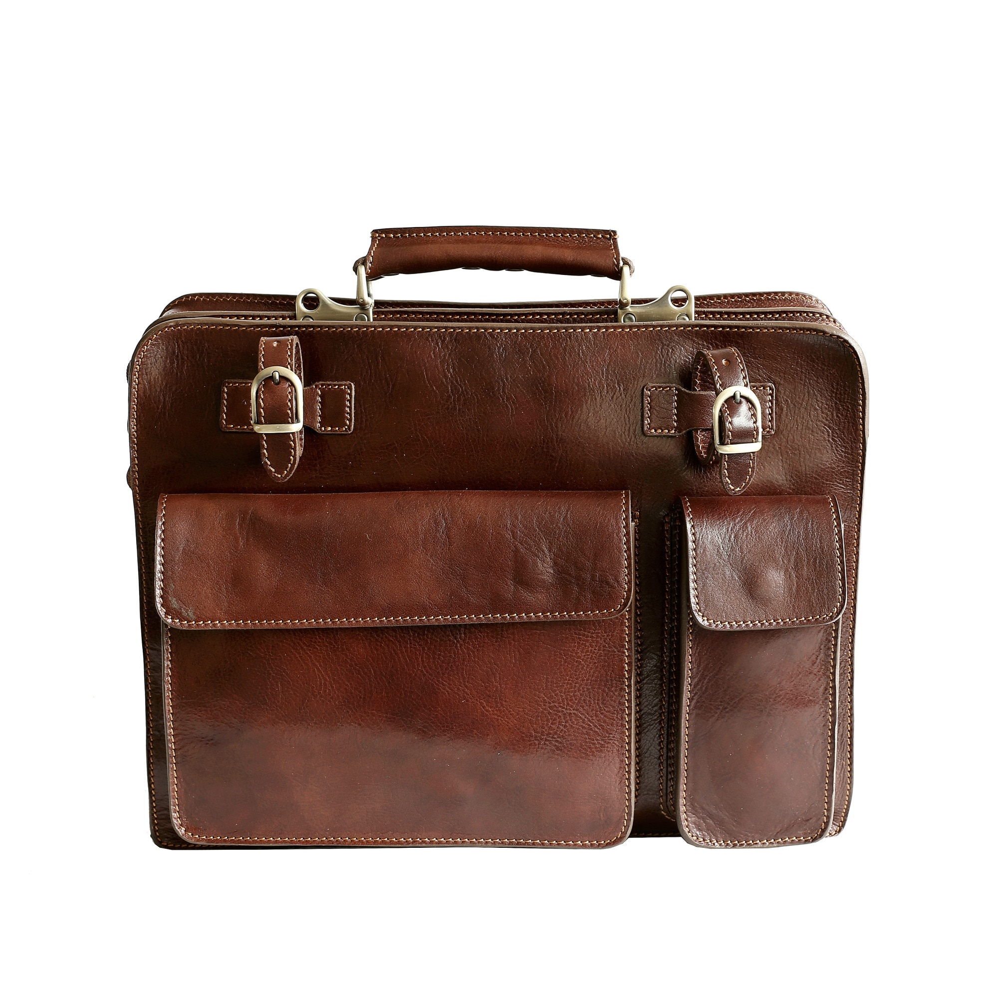 Geanta portlaptop din piele naturala vachetta, SS126A