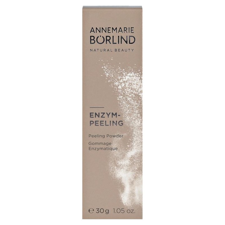 Peeling enzimatic bland, 100% natural, Annemarie Borlind, pentru toate tipurile de ten, 30 g