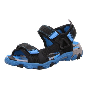 Sandale baieti Superfit, Negru,Albastru Sandale baieti Superfit, Negru,Albastru