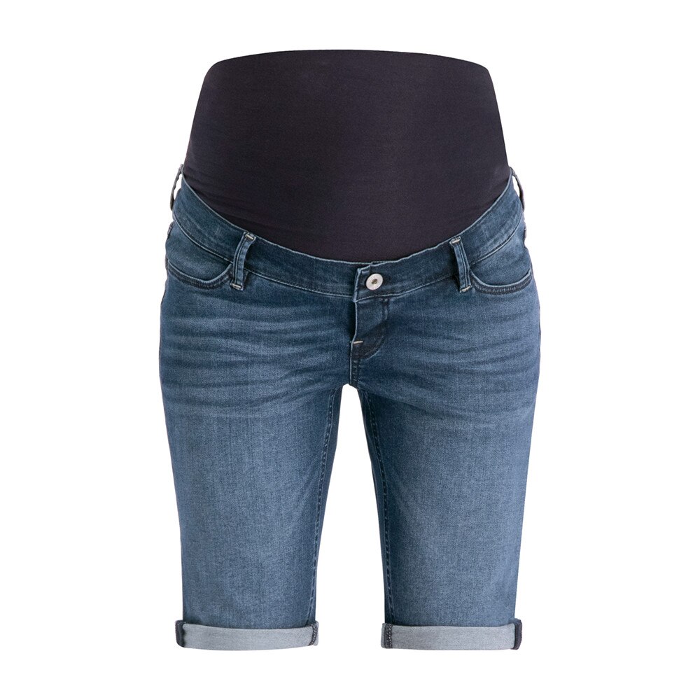 Blugi gravide, Noppies, scurti, albastrii, 29