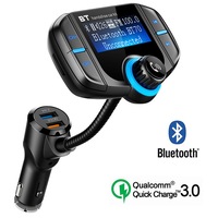 modulator fm bluetooth car kit hands free ecran mare lcd 170 suporta siri quick charge 30 microsd mp3 player jack 35mm microfon incorporat 2 x usb qc30 compatibil apple iphone ipod ipad samsung huawei android smartphone imagen 53_0_
0