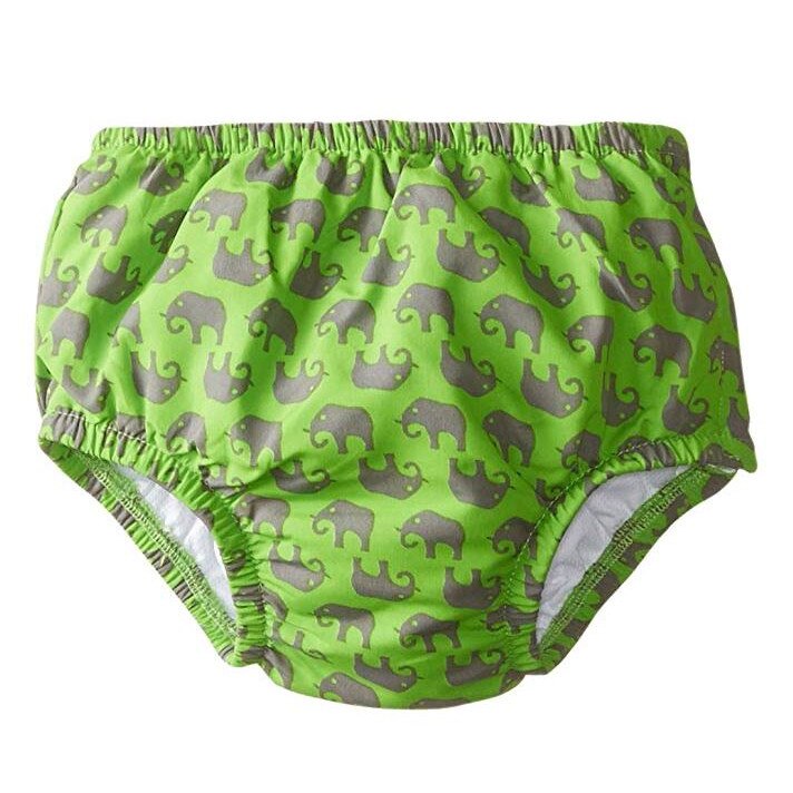 Scutec inot refolosibil cu insert integrat si capse laterale Iplay 18luni Elephant