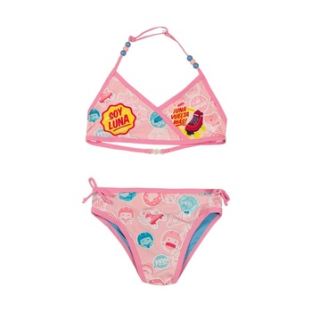 Costum de baie, 2 piese, fete, Disney, Luna like, Roz/Albastru Costum de baie, 2 piese, fete, Disney, Luna like, Roz/Albastru