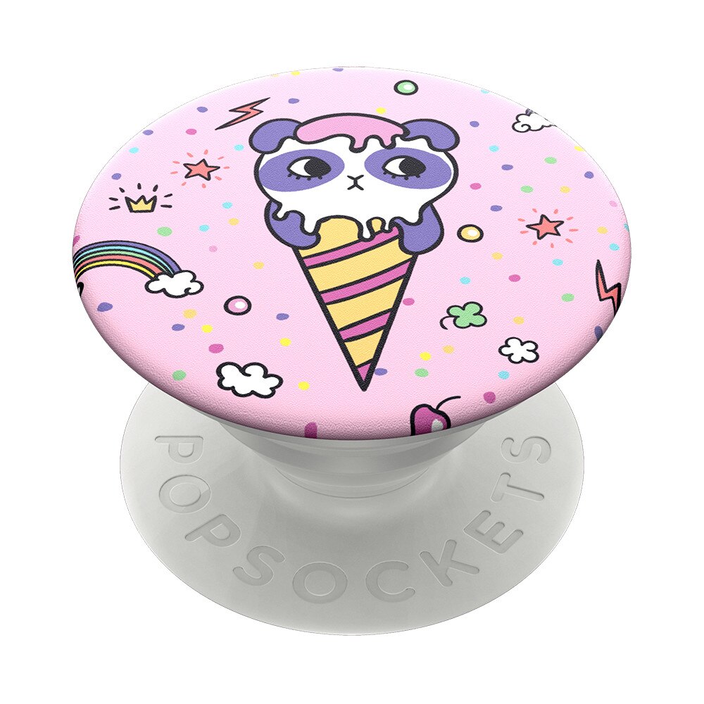 Suport universal de telefon si tableta Popsockets, accesoriu PopGrip Sugar Bear