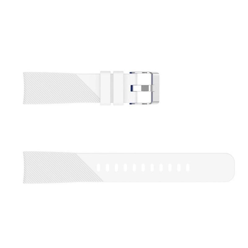 Curea silicon Tech-Protect Smoothband Samsung Galaxy Watch (42mm) White