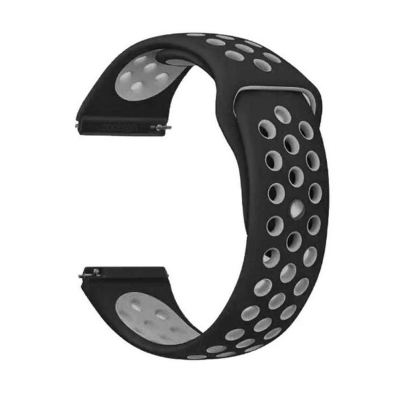 Curea silicon Tech-Protect Softband Samsung Galaxy Watch (46mm) Black/Grey