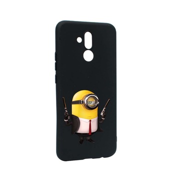 Husa de protectie Minion Hitman pentru Huawei Mate 20 Lite, rezistenta la uzura, anti-alunecare, din silicon Premium, B214 Husa de protectie Minion Hitman pentru Huawei Mate 20 Lite, rezistenta la uzura, anti-alunecare, din silicon Premium, B214