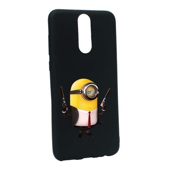 Husa de protectie Minion Hitman pentru Huawei Mate 10 Lite, rezistenta la uzura, anti-alunecare, din silicon Premium, B214 Husa de protectie Minion Hitman pentru Huawei Mate 10 Lite, rezistenta la uzura, anti-alunecare, din silicon Premium, B214