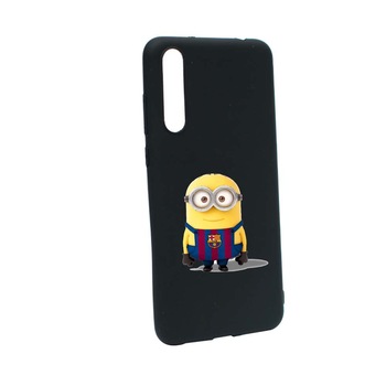 Husa de protectie Minion Football pentru Huawei P20 Pro, rezistenta la uzura, anti-alunecare, din silicon Premium, B212 Husa de protectie Minion Football pentru Huawei P20 Pro, rezistenta la uzura, anti-alunecare, din silicon Premium, B212