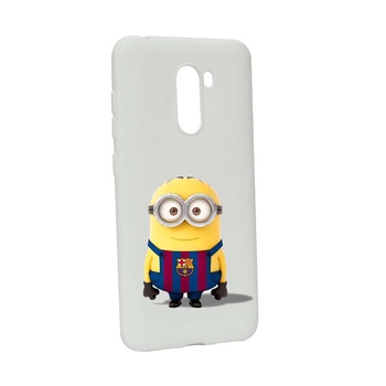 Husa de protectie Minion Football pentru Xiaomi PocoPhone F1, rezistenta la uzura, anti-alunecare, din silicon Premium, W212 Husa de protectie Minion Football pentru Xiaomi PocoPhone F1, rezistenta la uzura, anti-alunecare, din silicon Premium, W212