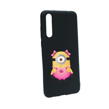 Husa de protectie Minion Girl pentru Huawei P20 Pro, rezistenta la uzura, anti-alunecare, din silicon Premium, B213 Husa de protectie Minion Girl pentru Huawei P20 Pro, rezistenta la uzura, anti-alunecare, din silicon Premium, B213