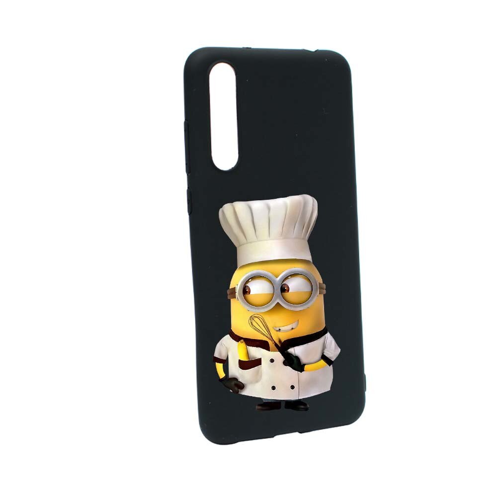 Husa de protectie Minion Chef pentru Huawei P20 Pro, rezistenta la uzura, anti-alunecare, din silicon Premium, B215