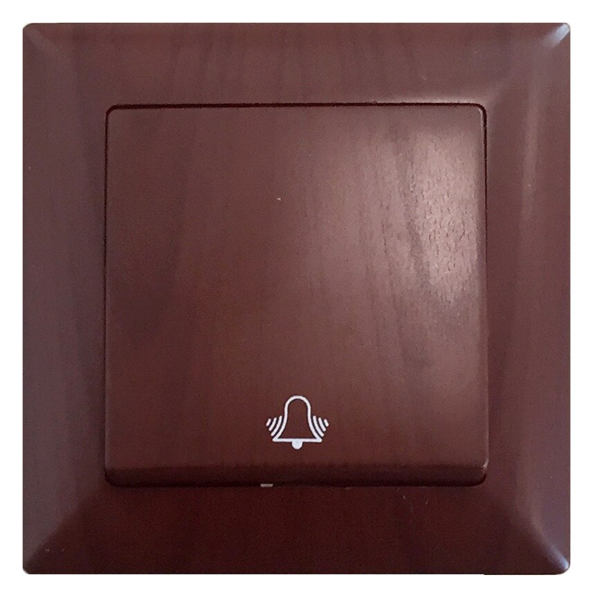 Intrerupator sonerie VISAGE Wenge, 10 A
