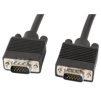 Cablu conectare ecranat cu miez de ferita , Lanberg , VGA tata/VGA tata , 15 m , negru Cablu conectare ecranat cu miez de ferita , Lanberg , VGA tata/VGA tata , 15 m , negru