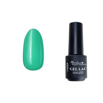 Lac semipermanent 3 Step Gel, MoonbasaNails, Lily No 070, Verde, 4 ml Lac semipermanent 3 Step Gel, MoonbasaNails, Lily No 070, Verde, 4 ml