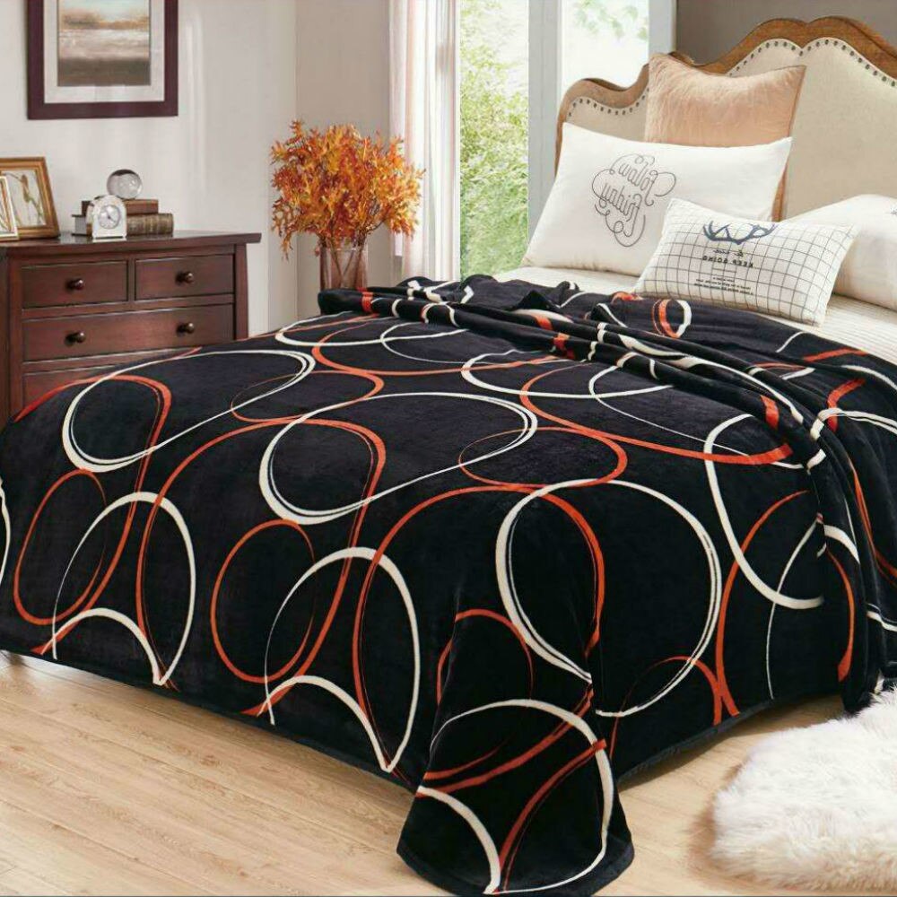 Patura Casa de vis, cocolino, pentru pat dublu, multicolor, T40