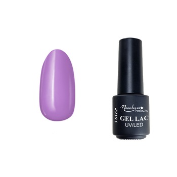 Lac semipermanent 3 Step Gel, MoonbasaNails, No 048, Mov, 4 ml Lac semipermanent 3 Step Gel, MoonbasaNails, No 048, Mov, 4 ml