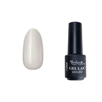 Lac semipermanent 3 step gel, MoonbasaNails, No 031, alb, 4 ml Lac semipermanent 3 step gel, MoonbasaNails, No 031, alb, 4 ml