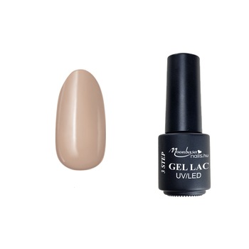 Lac semipermanent 3 step gel, MoonbasaNails, No 018, Bej, 4 ml Lac semipermanent 3 step gel, MoonbasaNails, No 018, Bej, 4 ml