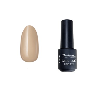 Lac semipermanent 3 step gel, MoonbasaNails, No 027, Bej, 4 ml Lac semipermanent 3 step gel, MoonbasaNails, No 027, Bej, 4 ml
