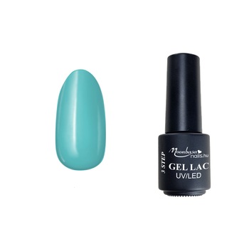 Lac semipermanent 3 Step Gel, MoonbasaNails, No 098, Turcoaz, 4 ml Lac semipermanent 3 Step Gel, MoonbasaNails, No 098, Turcoaz, 4 ml