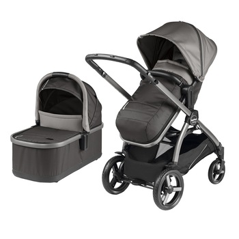 Carucior 2 in 1 Peg Perego Ypsi Combo Class, Class Grey, Gri Carucior 2 in 1 Peg Perego Ypsi Combo Class, Class Grey, Gri