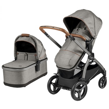Carucior 2 in 1 Peg Perego Ypsi Combo, Polo, Gri/Maro Carucior 2 in 1 Peg Perego Ypsi Combo, Polo, Gri/Maro