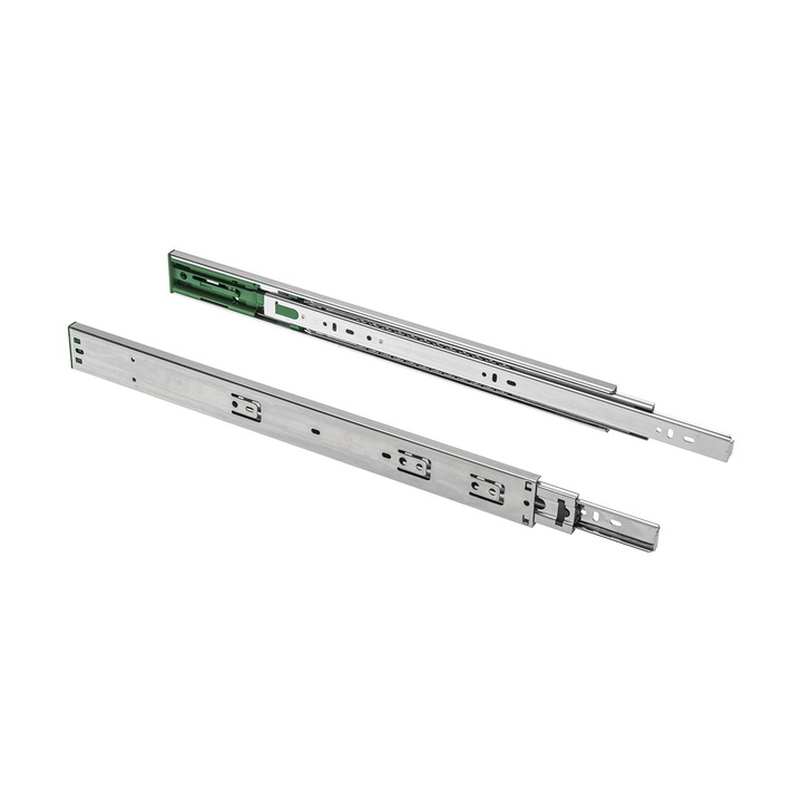 Glisiera pe bile 450 mm cu extragere totala si amortizare