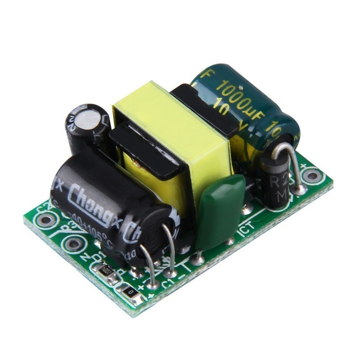 Modul sursa de alimentare izolata, 220 V catre 5 V, 0.7 A, Arduino