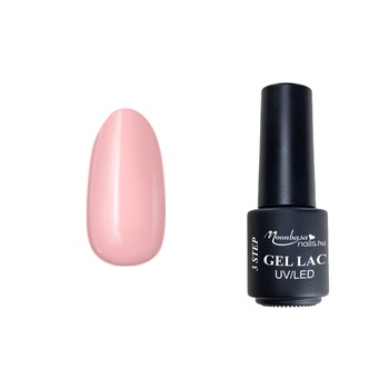 Lac semipermanent 3 step gel, MoonbasaNails, No 035, Roz, 4 ml Lac semipermanent 3 step gel, MoonbasaNails, No 035, Roz, 4 ml