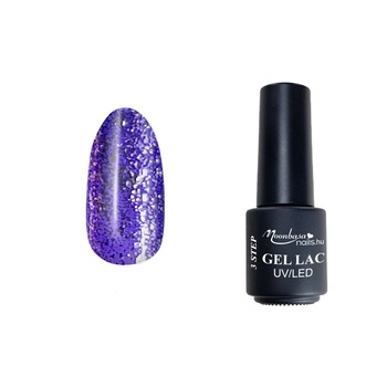 Lac semipermanent 3 Step Gel, MoonbasaNails, Midnight Wish No 120, Albastru, 4 ml Lac semipermanent 3 Step Gel, MoonbasaNails, Midnight Wish No 120, Albastru, 4 ml