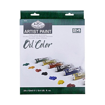 Set culori ulei 24x12ml Royal & Langnickel Set culori ulei 24x12ml Royal & Langnickel