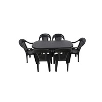 set masa  6 scaune energy pentru gradina antracit din plastic imagen 51_0_
0