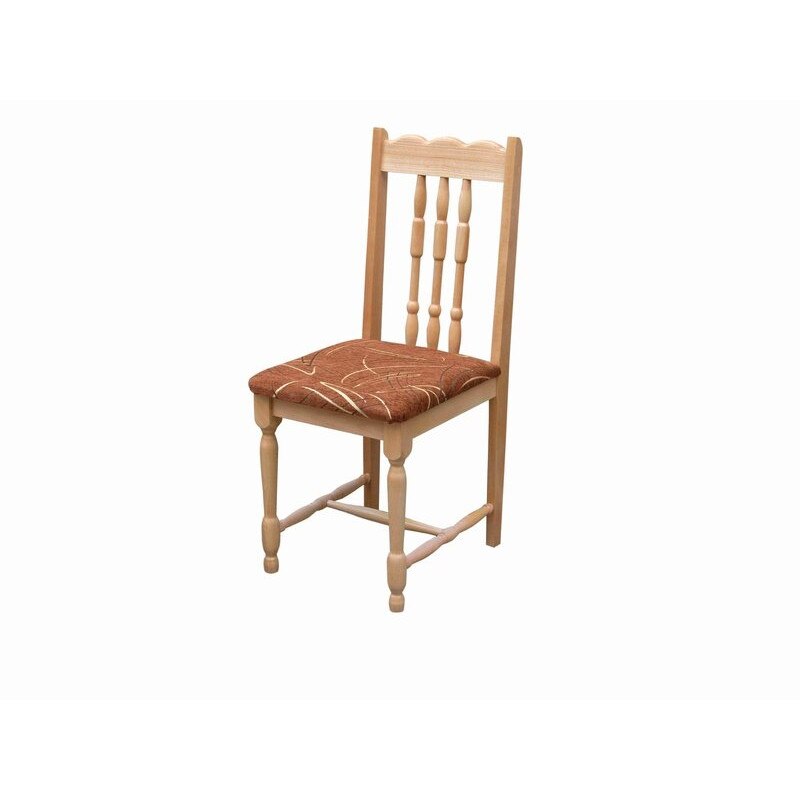 Scaun pentru sufragerie Sani Vera, Masiv fag, Natural