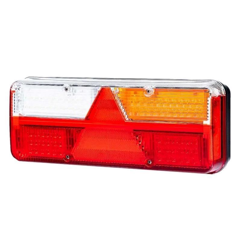 Lampa stop 400x153, 6 functii, LED, dreapta, mufa AMP, Kingpoint FT-500-26 LED Fristom