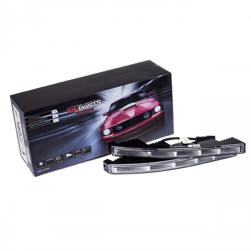 Set 2 lampi LED OSRAM cu lumini de zi DRL universale Einparts 403M