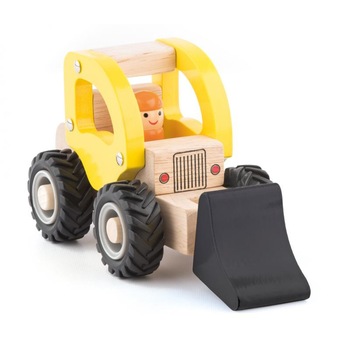 Excavator de jucarie Woodyland din lemn Excavator de jucarie Woodyland din lemn
