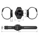 Ceas smartwatch Kingwear KC05, camera 5MP, display 1.39inch AMOLED cu touch screen, rezolutie 400 * 400 pixeli, GPS, procesor Quad Core 1.25GHz, 1G Ram + 16G ROM, 4G