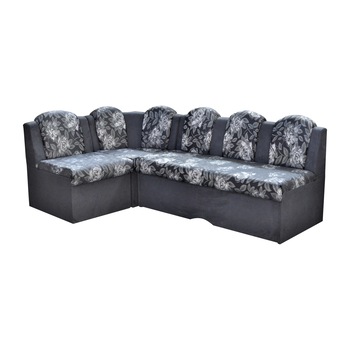 Coltar extensibil de bucatarie Sani Home, 210x70x130 cm, Negru Coltar extensibil de bucatarie Sani Home, 210x70x130 cm, Negru