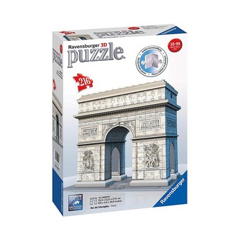Puzzle 3D Arc De Triopmhe Paris 216 Piese Puzzle 3D Arc De Triopmhe Paris 216 Piese