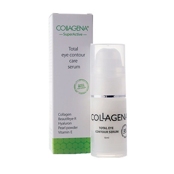 Ser pentru conturul ochilor, Collagena, Ingrijire integrala a ochilor, Colagen, Hialuronic acid, lifting, 18 ml