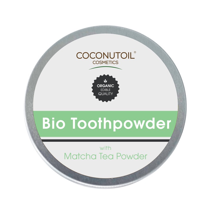 Pasta de dinti pudra, CoconutOil, Toothpowder, BIO, 50 ml