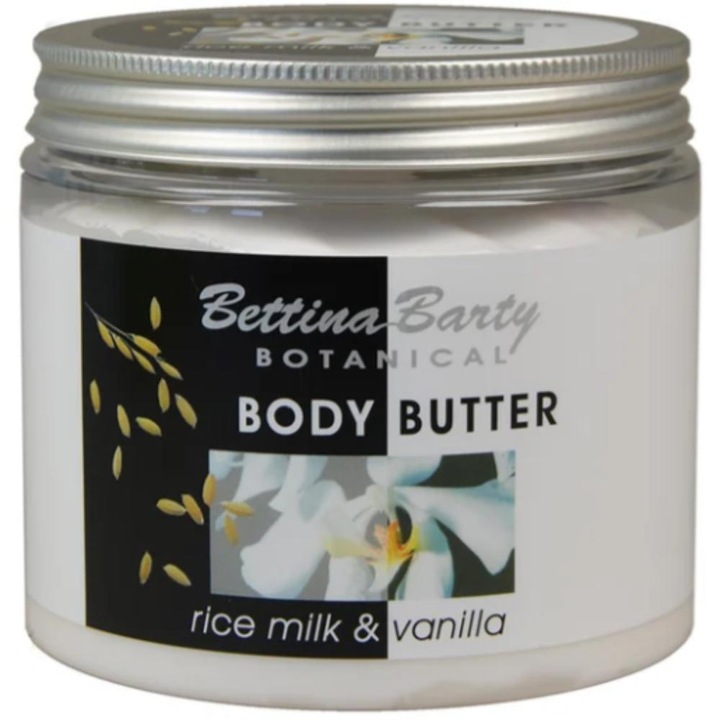 Unt de corp Rice milk & Vanilla Bettina Barty, 400ml