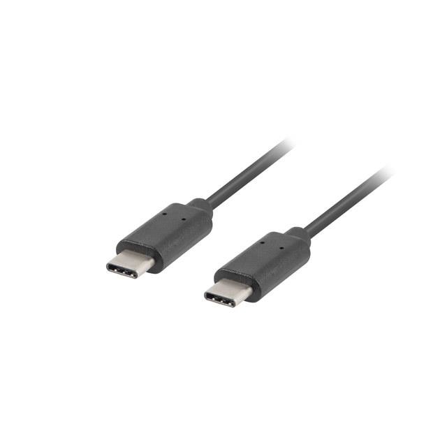 Cablu de conectare , Lanberg , USB 2.0 C tata/USB 2.0 C tata , 0.5m , negru
