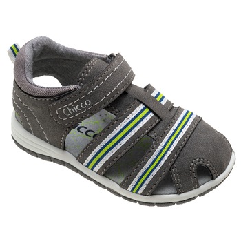 Sandalute fete Chicco Fang, gri inchis, 61690, Gri, 25 EU Sandalute fete Chicco Fang, gri inchis, 61690, Gri, 25 EU